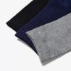 3-pack Crew-sokken, zwart met verschillende kleuren 3-pack Crew-sokken, zwart met verschillende kleuren
