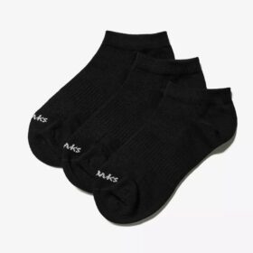 3-pack sportenkelkousen, zwart
