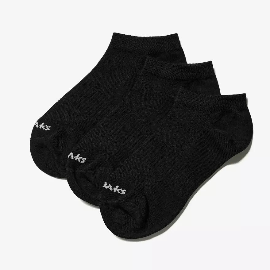 3-pack sportenkelkousen, zwart 3-pack sportenkelkousen, zwart