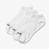 3-pack witte sportenkelsokken