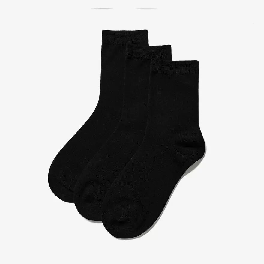 3-pack zwarte sokken 3-pack zwarte sokken