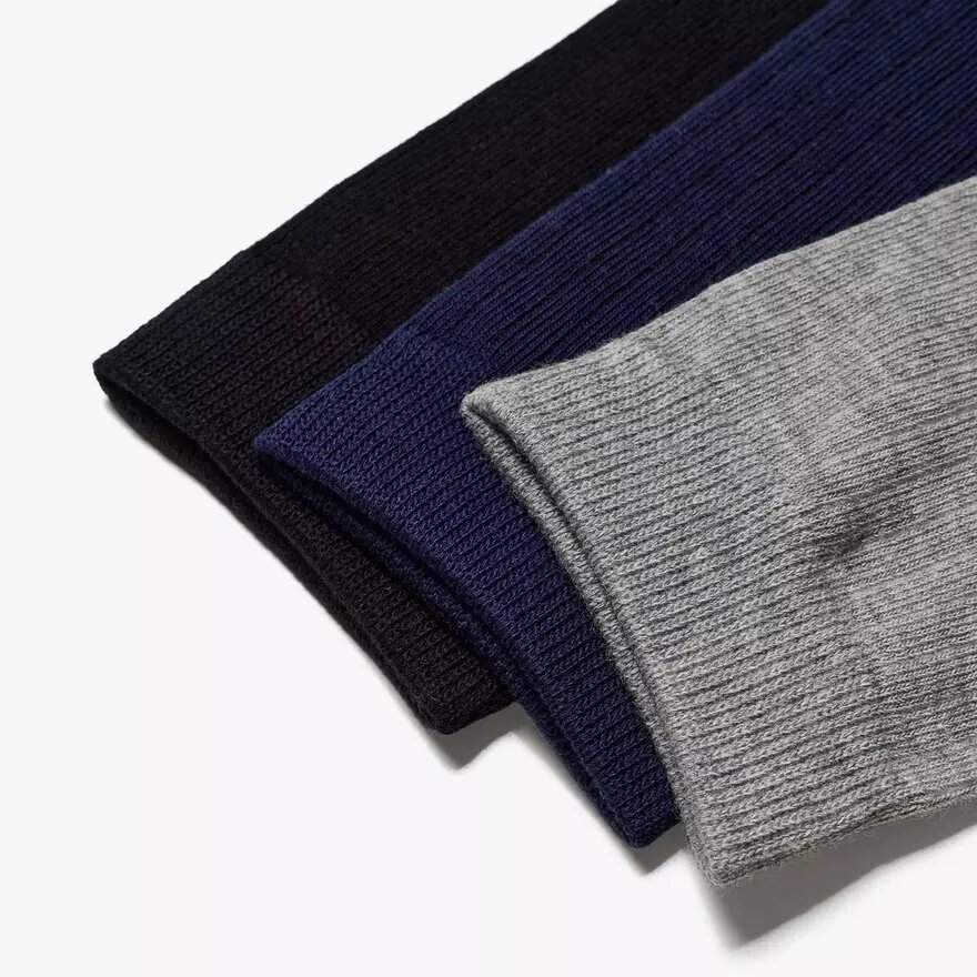 3-pack zwarte, veelkleurige Sokken 3-pack zwarte, veelkleurige Sokken