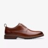 Aldwin Lace tan leren heren-Oxfords