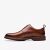 Aldwin Lace tan leren heren-Oxfords
