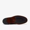 Aldwin Lace tan leren heren-Oxfords