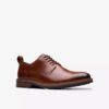 Aldwin Lace tan leren heren-Oxfords