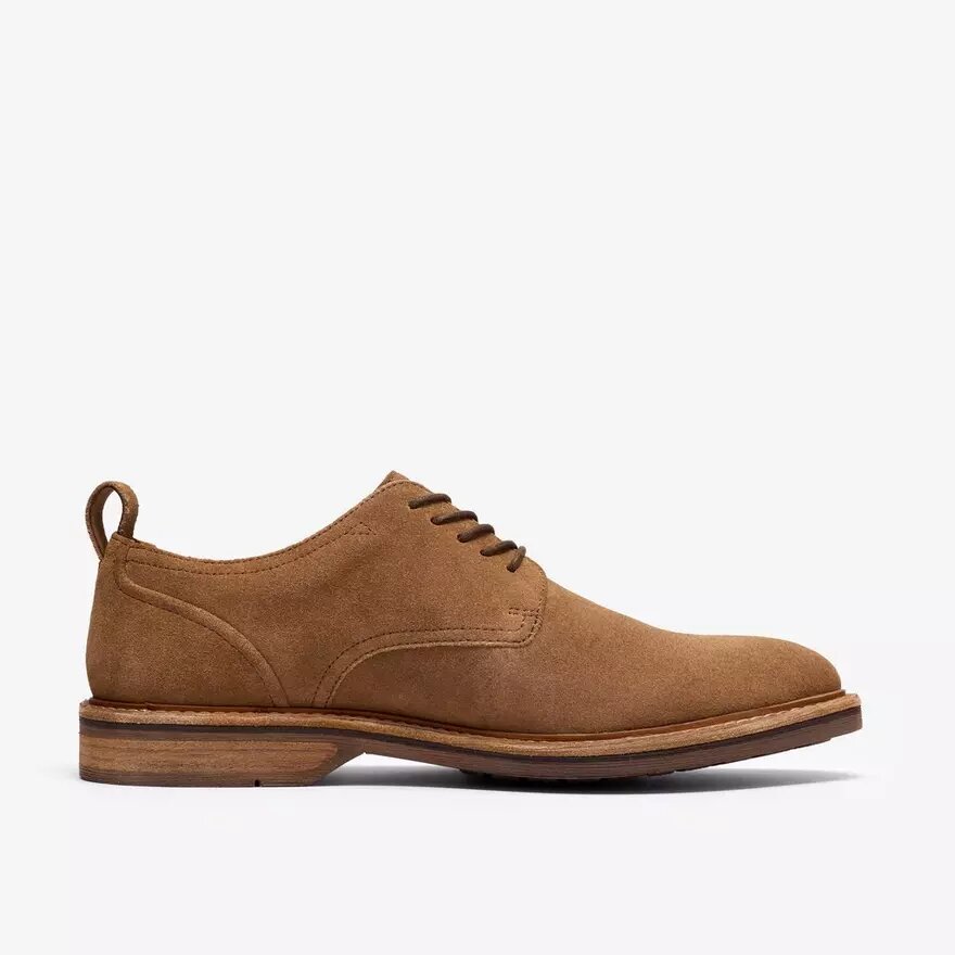 Aldwin Lace tan suède Oxfords voor heren Aldwin Lace tan suède Oxfords voor heren