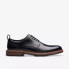 Aldwin Lace zwarte leren Oxfords voor heren