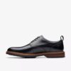 Aldwin Lace zwarte leren Oxfords voor heren