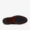 Aldwin Lace zwarte leren Oxfords voor heren