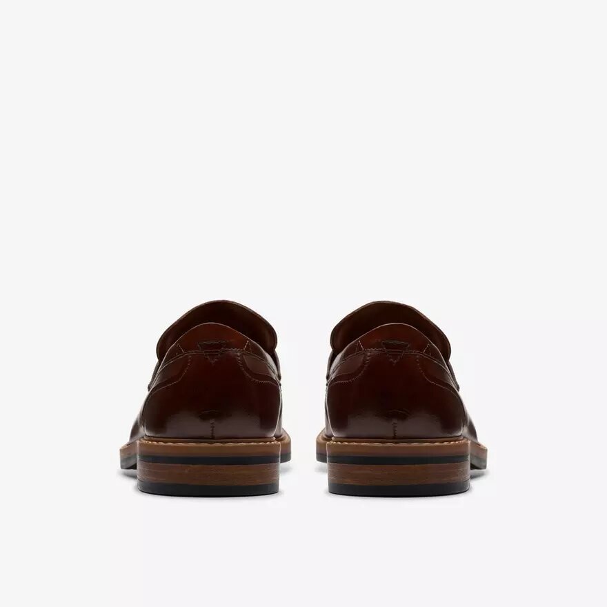 Aldwin Step Mid tanleren Loafers voor heren Aldwin Step Mid tanleren Loafers voor heren