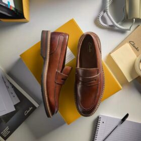 Aldwin Step Mid tanleren Loafers voor heren