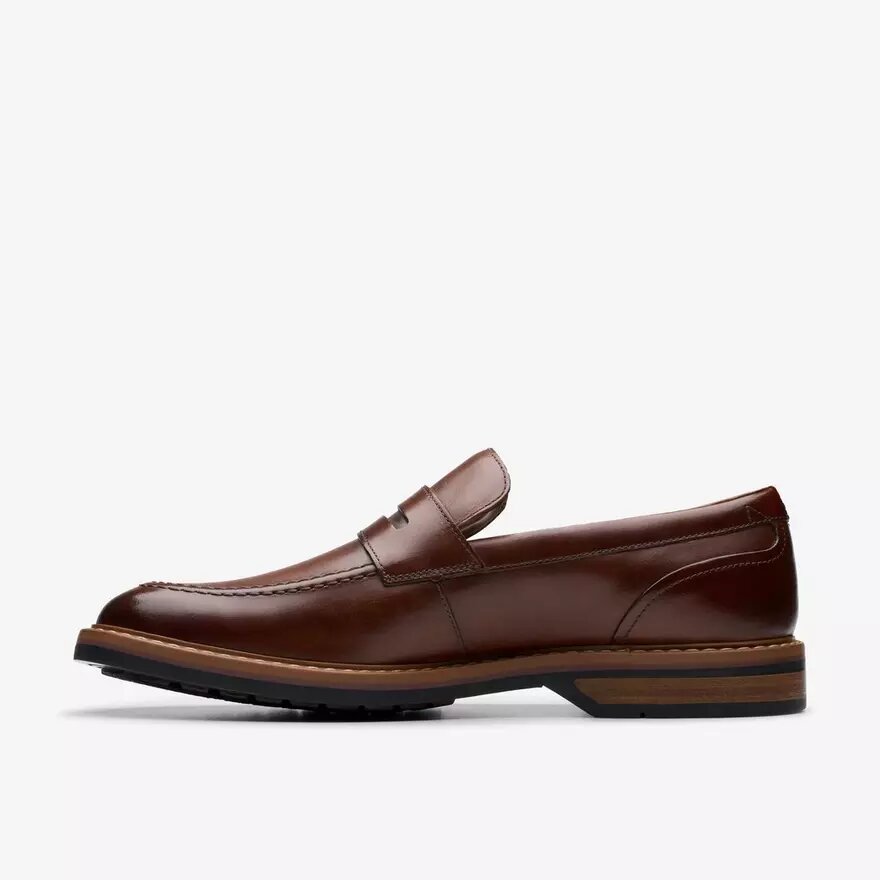 Aldwin Step Mid tanleren Loafers voor heren Aldwin Step Mid tanleren Loafers voor heren