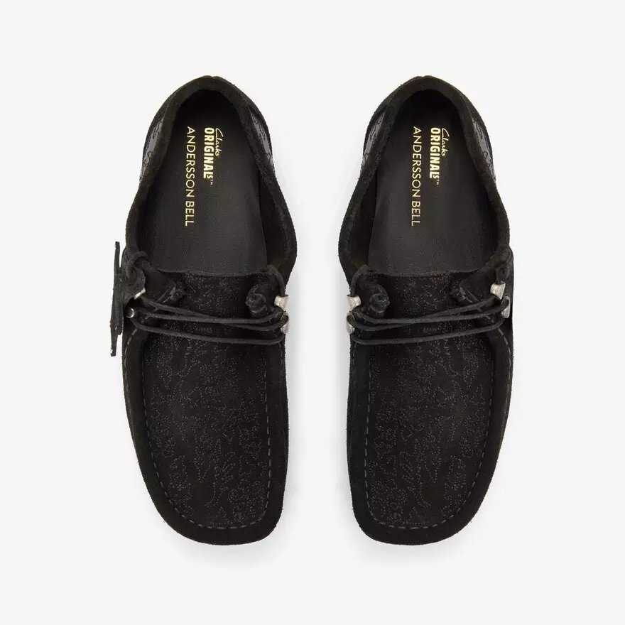 Andersson Bell X Wallabee Zwart Borduurwerk Andersson Bell X Wallabee Zwart Borduurwerk