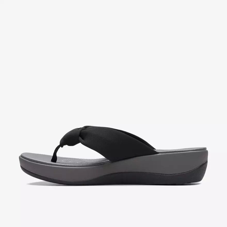 Arla Glison zwarte Fabriccloudsteppers™ Flip-flops voor dames Arla Glison zwarte Fabriccloudsteppers™ Flip-flops voor dames