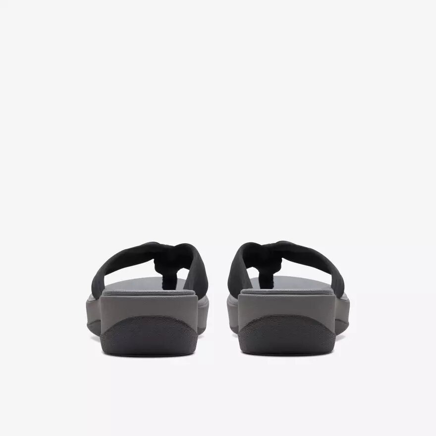 Arla Glison zwarte Fabriccloudsteppers™ Flip-flops voor dames Arla Glison zwarte Fabriccloudsteppers™ Flip-flops voor dames