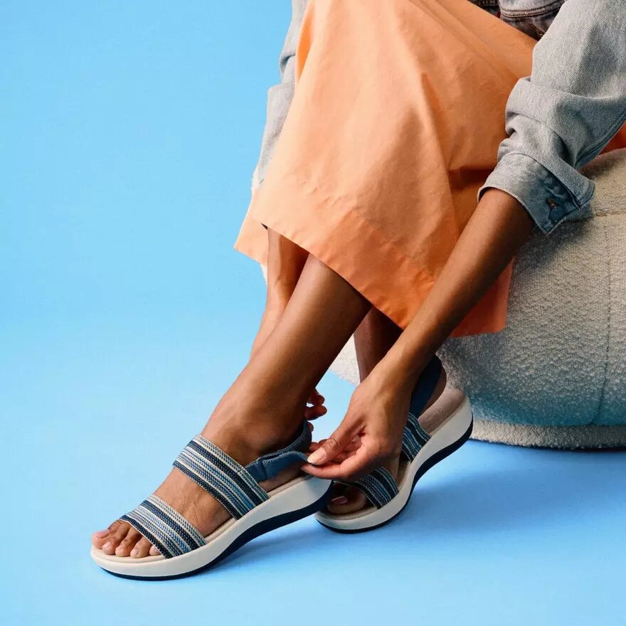 Arla Stroll Blue Cloudsteppers™-Wedges voor dames Arla Stroll Blue Cloudsteppers™-Wedges voor dames