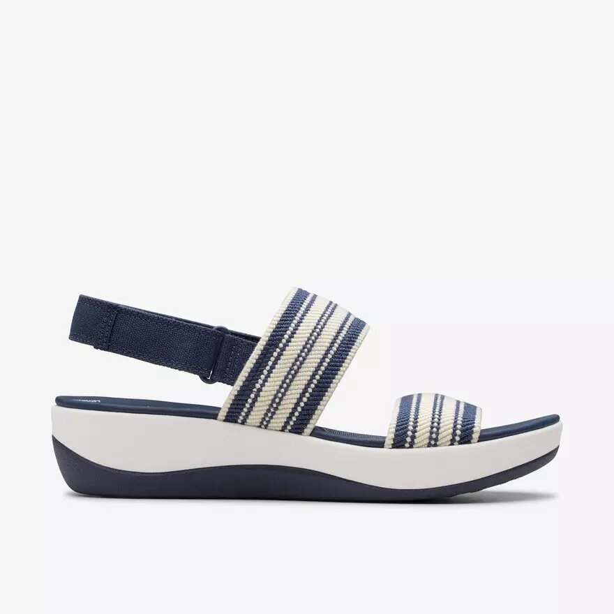 Arla Stroll Navy Multicolour Cloudsteppers™-sandalen voor dames Arla Stroll Navy Multicolour Cloudsteppers™-sandalen voor dames