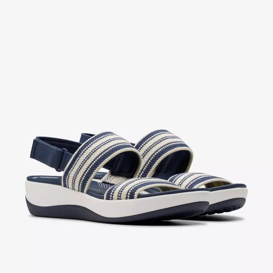 Arla Stroll Navy Multicolour Cloudsteppers™-sandalen voor dames Arla Stroll Navy Multicolour Cloudsteppers™-sandalen voor dames