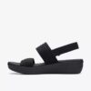 Arla Stroll zwarte Cloudsteppers™-Wedges-sandaaltjes voor dames Arla Stroll zwarte Cloudsteppers™-Wedges-sandaaltjes voor dames