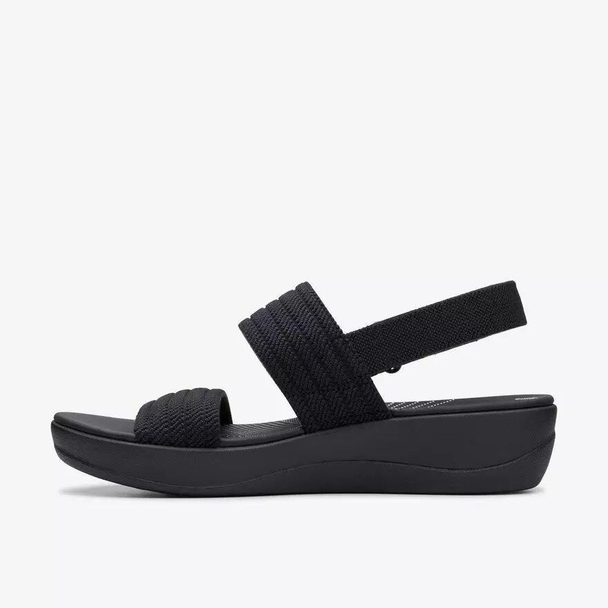 Arla Stroll zwarte Cloudsteppers™-Wedges-sandaaltjes voor dames Arla Stroll zwarte Cloudsteppers™-Wedges-sandaaltjes voor dames