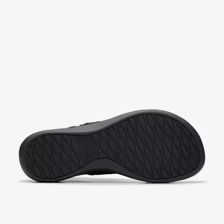 Arla Stroll zwarte Cloudsteppers™-Wedges-sandaaltjes voor dames Arla Stroll zwarte Cloudsteppers™-Wedges-sandaaltjes voor dames