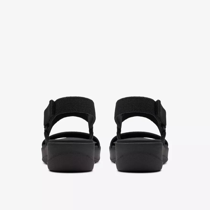 Arla Stroll zwarte Cloudsteppers™-Wedges-sandaaltjes voor dames Arla Stroll zwarte Cloudsteppers™-Wedges-sandaaltjes voor dames