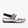 Arla Stroll zwarte, veelkleurige Cloudsteppers™-sandalen voor dames Arla Stroll zwarte, veelkleurige Cloudsteppers™-sandalen voor dames