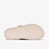 Arwell Step crèmekleurige leren platte sandalen voor dames Arwell Step crèmekleurige leren platte sandalen voor dames