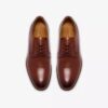 Bowburn herenschoenen met vetersluiting van bruin leer Bowburn herenschoenen met vetersluiting van bruin leer