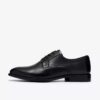 Bowburn Lace: zwarte leren Oxford voor heren Bowburn Lace: zwarte leren Oxford voor heren