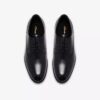 Bowburn Lace: zwarte leren Oxford voor heren Bowburn Lace: zwarte leren Oxford voor heren