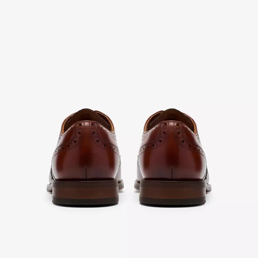 Bowburn Tip heren-Oxfords van bruin leer Bowburn Tip heren-Oxfords van bruin leer