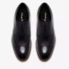 Bowburn Tip heren-Oxfords van zwart leer