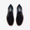 Brantin effen zwarte gebreide Oxford-schoen voor heren Brantin effen zwarte gebreide Oxford-schoen voor heren