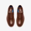 Brantin-loafers voor heren van bruin leer Brantin-loafers voor heren van bruin leer