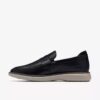 Brantin-loafers voor heren, zwarte leren Loafers Brantin-loafers voor heren, zwarte leren Loafers