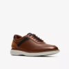 Brantin-Oxfords voor heren van bruin leer