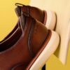 Brantin Plain donkerbruine leren Oxfords voor heren
