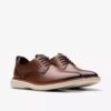 Brantin Plain donkerbruine leren Oxfords voor heren