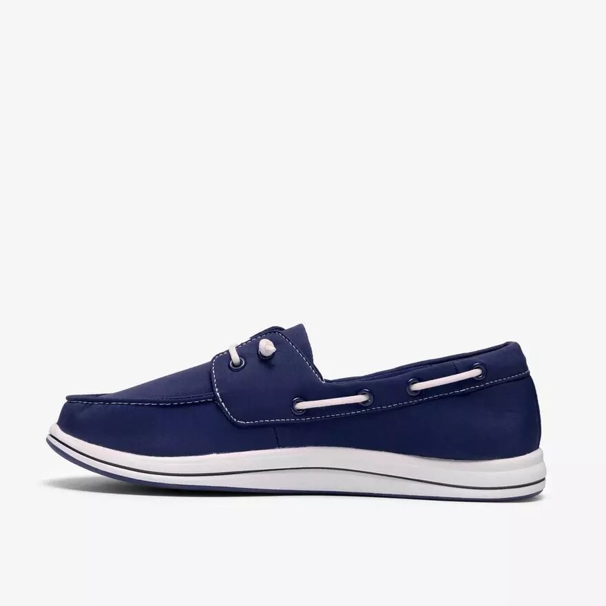 Breeze Edge Navy slip-ons voor dames Breeze Edge Navy slip-ons voor dames