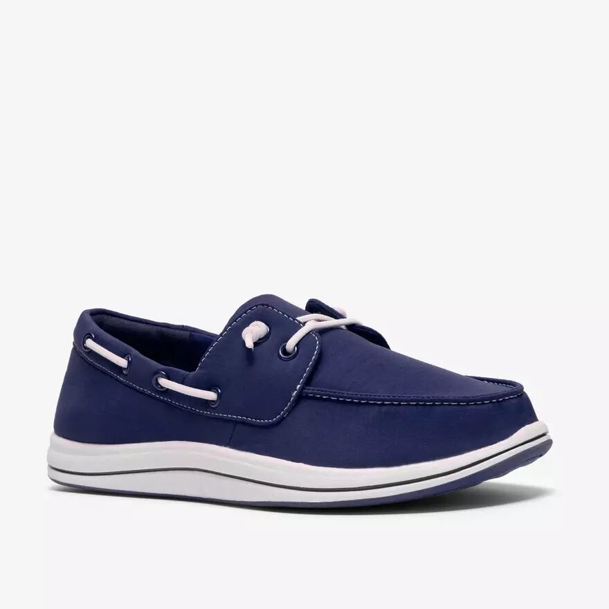Breeze Edge Navy slip-ons voor dames Breeze Edge Navy slip-ons voor dames
