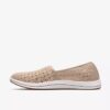 Breeze Lily lichttaupe Slip-ons voor dames Breeze Lily lichttaupe Slip-ons voor dames