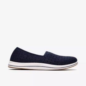 Breeze Lily Navy slip-ons voor dames