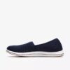 Breeze Lily Navy slip-ons voor dames Breeze Lily Navy slip-ons voor dames