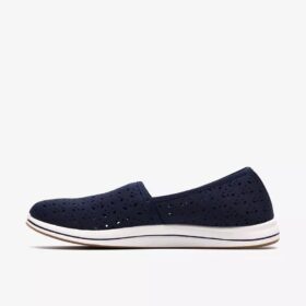 Breeze Lily Navy slip-ons voor dames