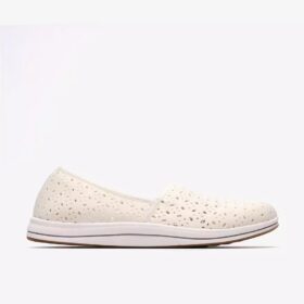 Breeze Lily witte Slip-ons voor dames