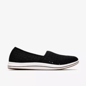 Breeze Lily zwarte Slip-ons voor dames