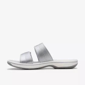 Breeze Maye Silver platte Cloudsteppers™-sandalen voor dames