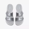 Breeze Maye Silver platte Cloudsteppers™-sandalen voor dames